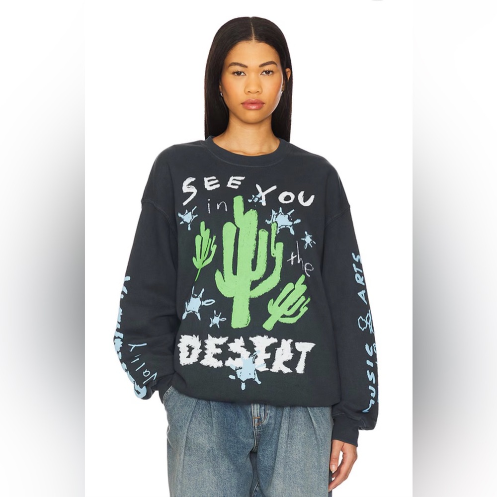 Daydreamer ‘Valley See You in The Desert’ Bf Sweatshirt